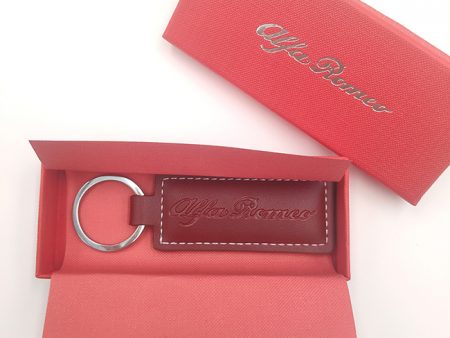 Móc Chìa Khóa Da Khắc Tên