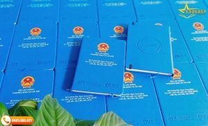 Sổ Dán Gáy Bìa Da