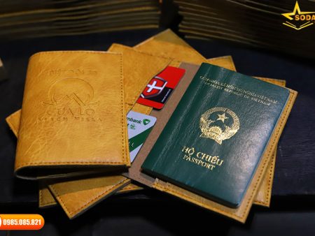 Ví Passport Khắc Tên