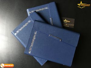 Sổ Bìa Còng Ép Nhũ Theo Yêu Cầu