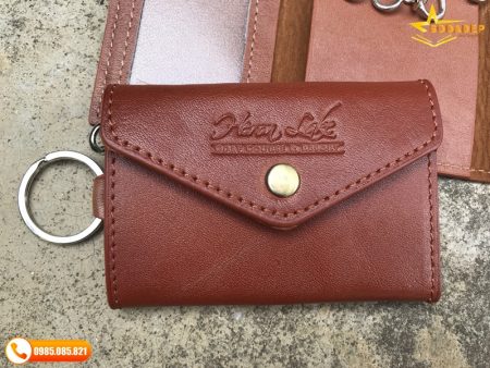 Móc Treo Chìa Khóa Bằng Da Thật