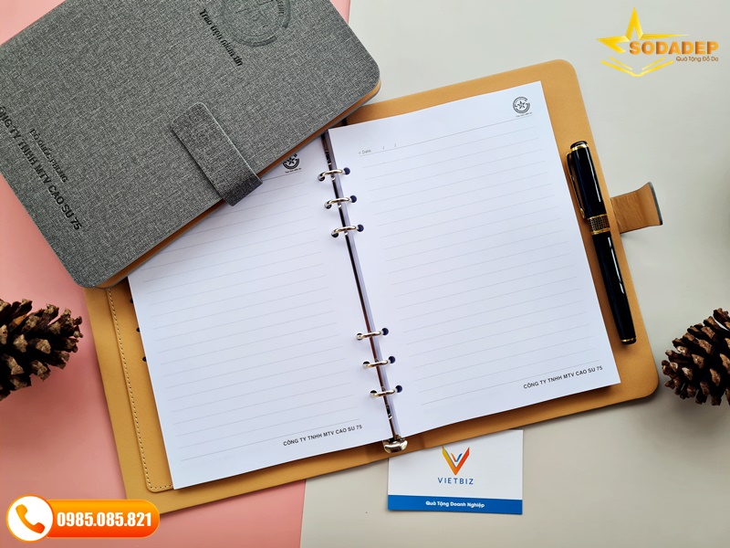 Xưởng Sản Xuất Sổ Da