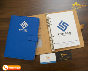 Sổ Da In Logo Theo Yêu Cầu